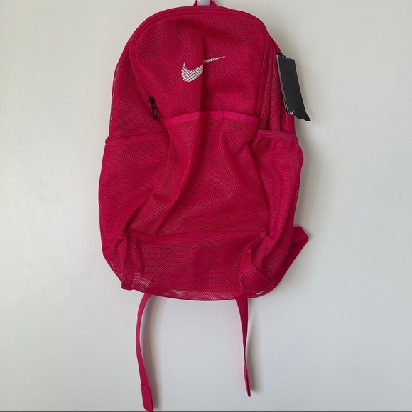Fuchsia Nike Mesh Backpack